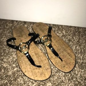 Black sandals